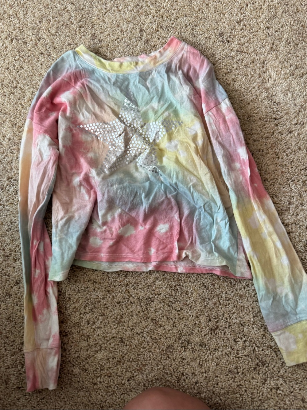 Girls tye-dye star 🌟 long sleeve